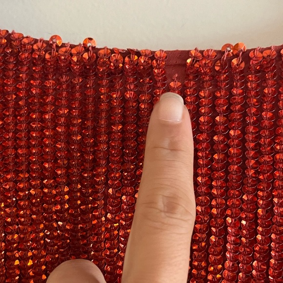 Retrofête Gabrielle Robe in Ruby Red - Picture 7 of 12